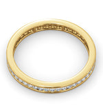 Diamond Eternity Ring Rae Channel Set 0.50ct H/si In 18k Gold