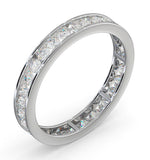 Diamond Eternity Ring Rae Channel Set 1.00ct G/vs In Platinum