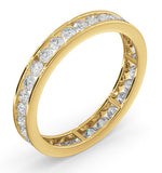 Diamond Eternity Ring Rae Channel Set 1.00ct H/si In 18k Gold