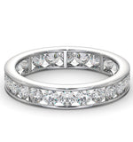 Diamond Eternity Ring Rae Channel Set 1.50ct H/si In 18k White Gold