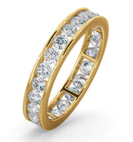 Diamond Eternity Ring Rae Channel Set 1.50ct H/si In 18k Gold