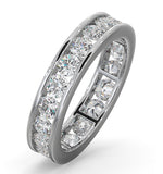 Diamond Eternity Ring Rae Channel Set 2.00ct H/si In Platinum