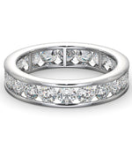 Rae Lab Diamond Eternity Ring Channel Set 2.00ct G/vs In Platinum