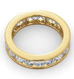 Diamond Eternity Ring Rae Channel Set 3.00ct H/si In 18k Gold