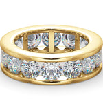 Diamond Eternity Ring Rae Channel Set 5.00ct G/vs In 18k Gold