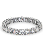 Mens 2ct H/si Diamond 18k White Gold Full Band Ring