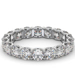 Eternity Ring Chloe 18k White Gold Diamond 3.00ct G/vs