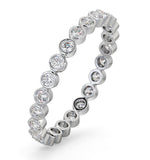Eternity Ring Emily Platinum Diamond 0.50ct G/vs
