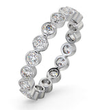 Eternity Ring Emily 18k White Gold Diamond 1.00ct G/vs