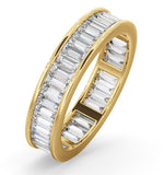 Mens 2ct H/si Diamond 18k Gold Full Band Ring