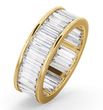 Eternity Ring Grace 18k Gold Diamond 5.00ct G/vs