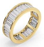Eternity Ring Grace 18k Gold Diamond 5.00ct H/si