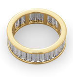 Eternity Ring Grace 18k Gold Diamond 5.00ct H/si