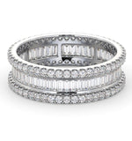 Eternity Ring Katie 18k White Gold Diamond 2.00ct H/si
