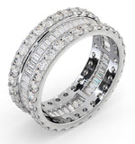 Eternity Ring Katie Platinum Diamond 3.00ct H/si