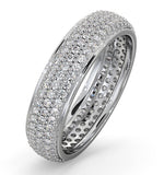 Eternity Ring Sara Platinum Diamond 1.00ct H/si