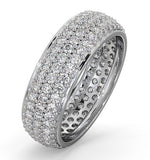 Eternity Ring Sara Platinum Diamond 2.00ct H/si