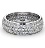 Eternity Ring Sara 18k White Gold Diamond 2.00ct H/si
