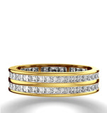 Eternity Ring Holly 18k Gold Diamond 3.00ct G/vs