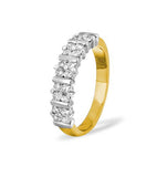 Mia 18k Gold Diamond Eternity Ring 1.00ct G/vs