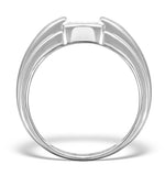 18k White Gold Princess Diamond Ring - N3201