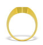 18k Gold Princess Diamond Twist Ring - N3212