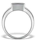 Diamond 0.60ct 18k White Gold Ring - Rtc-n3442