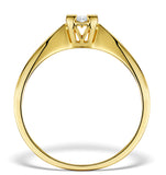 Diamond 0.20ct 18k Gold Solitaire Ring - Rtc-n3402
