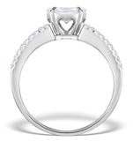Engagement Ring Galileo 2.00ct Look H/si Diamonds Platinum S3474