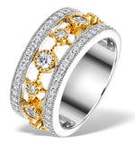 18k Gold Adora 1.22ct Pave Set Diamond Ring