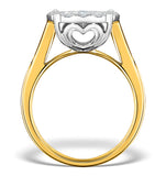 Diamond Galileo Ring 1ct Set In 18k Gold - N4532