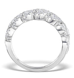 Lab Diamond Weave Ring 1ct H/si In 9k Gold - N4545y