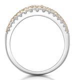 Diamond Alexis Ring With 1.5ct H/si Set In 18k Two Tone Gold
