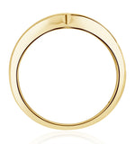 Lab Diamond Wishbone Ring 0.50ct H/si In 9k Gold