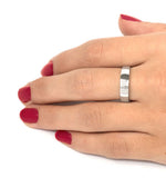 18k White Gold Diamond Ring 0.15ct
