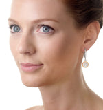 18k White Gold Alessia 2.50ct Diamond And Yellow Diamond Halo Earrings