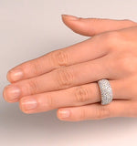 18k White Gold Diamond Ring 1.35ct