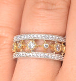 18k Gold Adora 1.22ct Pave Set Diamond Ring