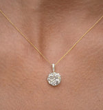 Diamond Grande Galileo 2.15ct Pendant Necklace In 18k Gold - R4649