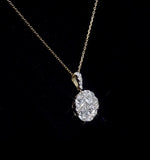 Diamond Grande Galileo 2.15ct Pendant Necklace In 18k Gold - R4649