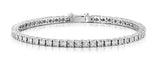 Silver Diamond Set 0.57ct Tennis Bracelet