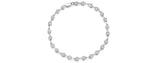 0.25ct Diamond Heart Bracelet Set In Silver