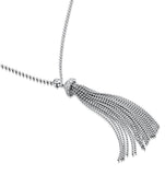 Allura Collection Diamond Necklace In 925 Silver - Up3244