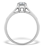 Sidestone Engagement Ring Coco 0.80ct G/si1 Diamonds 18k White Gold