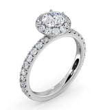 Alessandra Gia Diamond Engagement Ring Platinum 1.35ct G/si1