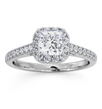 Roxy Gia Diamond Engagement Side Stone Ring In Platinum 1.48ct G/si2