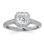 Roxy Gia Diamond Engagement Side Stone Ring Platinum 1.58ct G/vs2