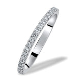 Victoria Matching Diamond Wedding Band 0.20ct In Platinum