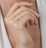 Victoria Matching Diamond Wedding Band 0.20ct In Platinum