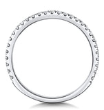 Katarin Matching Diamond Wedding Band 0.35ct In Platinum